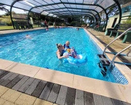 Morfa Bychan Holiday Park new pool enclosure