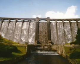 View of the Elan Valley Dams