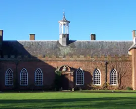 Stunning view of Hartlebury Castle