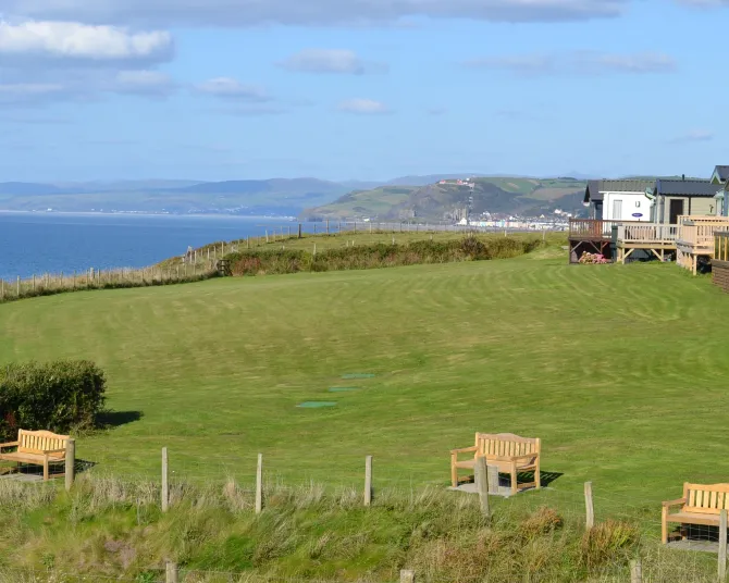 Morfa Bychan sea view