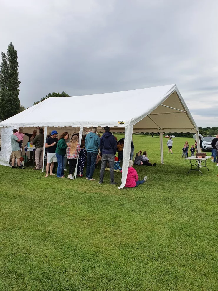 Platinum Jubilee Celebrations tent