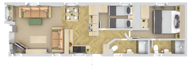 Atlas 2022 Debonair floorplan