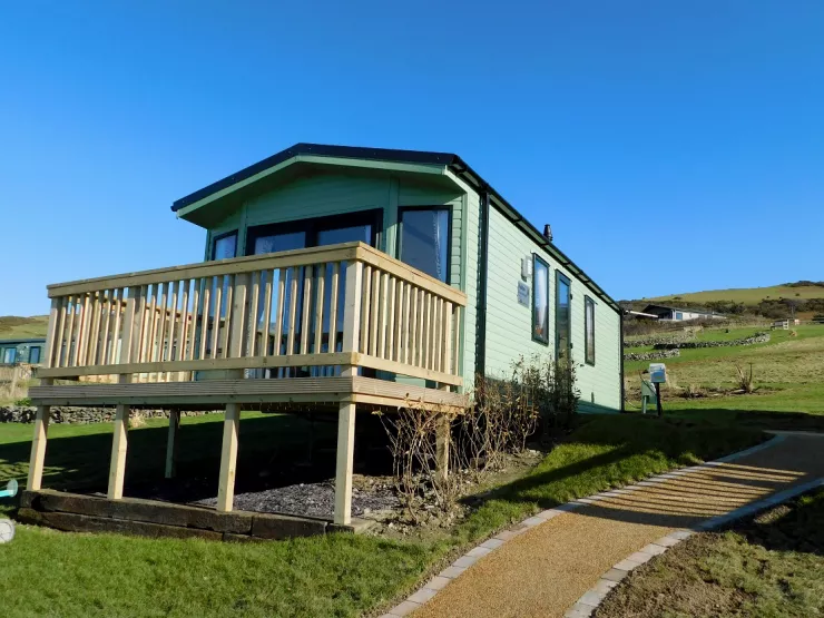 New rental holiday home exterior