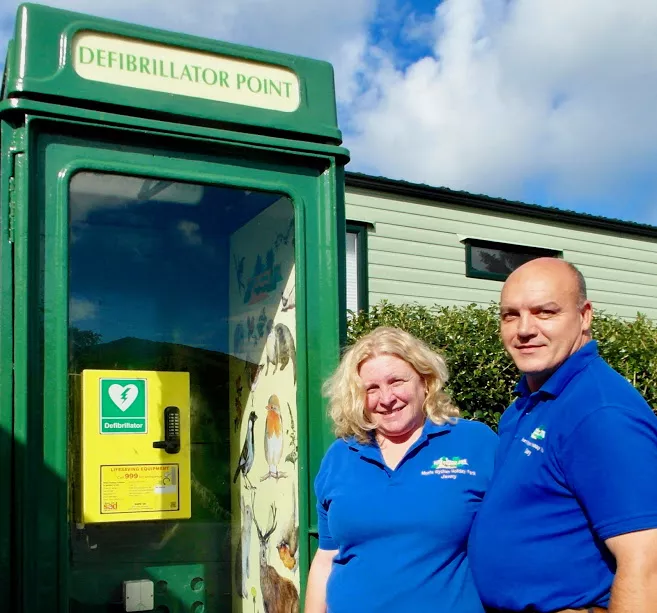 Morfa Bychan Holiday Park - Gary and Jenny