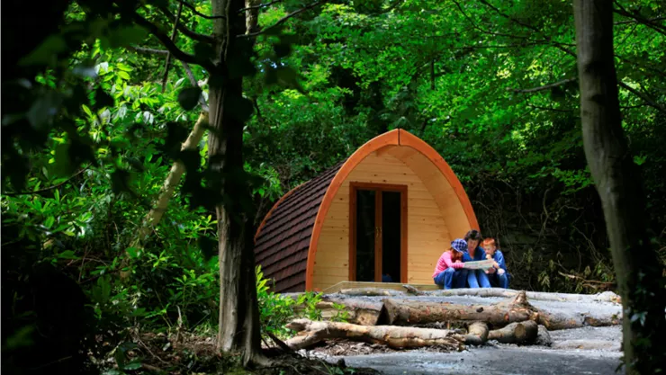 Glamping pod 